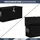deluke DELUKE® Aluminiumbox mit Deckel Abschließbar Alubox Deichselbox Alu Anhängerbox Werkzeugkiste Transportbox Metallkiste, 80x30x35cm Schwarz