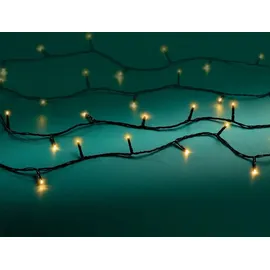 Lumineo Lichterkette Basic 40 LED 3 m, schwarzes Kabel, in klassisch warm | Gr.: onesize