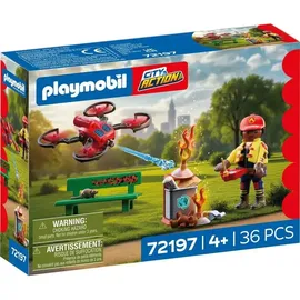 Playmobil City Action Feuerwehr-Löschdrohne 72197