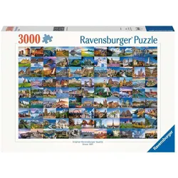 Ravensburger Spiel 99 Beautiful Places in Europe