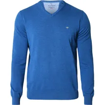 FYNCH-HATTON Pullover mit V-Ausschnitt Blau L