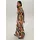Aniston SELECTED Maxikleid Bunt Schwarz 36