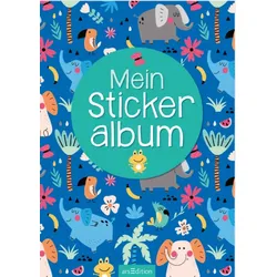 ARSEDITION 13090 Stickeralbum: Bunte Tiere