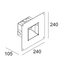 Deltalight Delta Light 279 11 19 - Concrete Box,