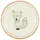 CreaTable Freunde des Waldes Teller 21 cm 4er Set