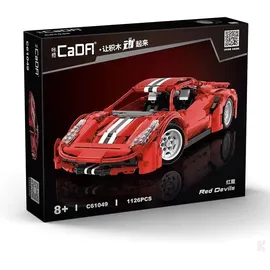 CADA Red Devil Super Sport Car Bausatz 128-tlg. C61049W