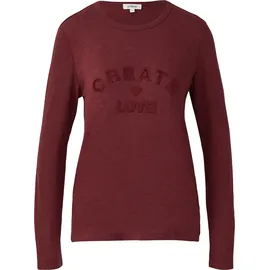 s.Oliver Longsleeve mit appliziertem Artwork - rot - 36