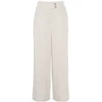 LASCANA Bundfaltenhose Beige 34