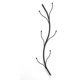 DanDiBo Ambiente DanDiBo Wandgarderobe Metall Schwarz 93861 Garderobe Wand Garderobenhaken Flurgarderobe Kleiderhaken Hakenleiste
