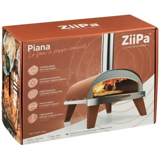 ziipa Piana Holz-Pizzaofen Farbe Terrakotta