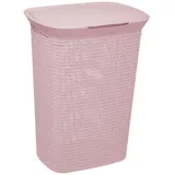 5five simply smart 5five - plastik wäschekorb 57l Skandinavisch rosa