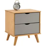 Idimex Nachtschrank Colima 50 x 46 x 40 cm Grau