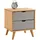 Idimex Nachtschrank Colima 50 x 46 x 40 cm Grau
