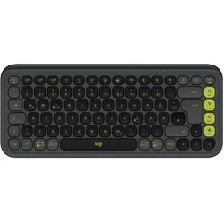 POP Icon Keys Universal Tastatur Bluetooth  (Graphit, Grün)