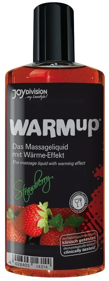 WARMup Massageliquid Erdbeere