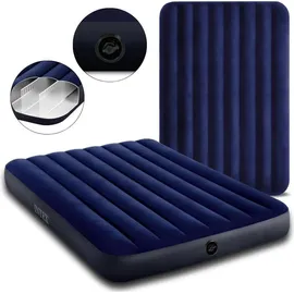 Intex DuraBeam Classic Downy Double Mattress Blau