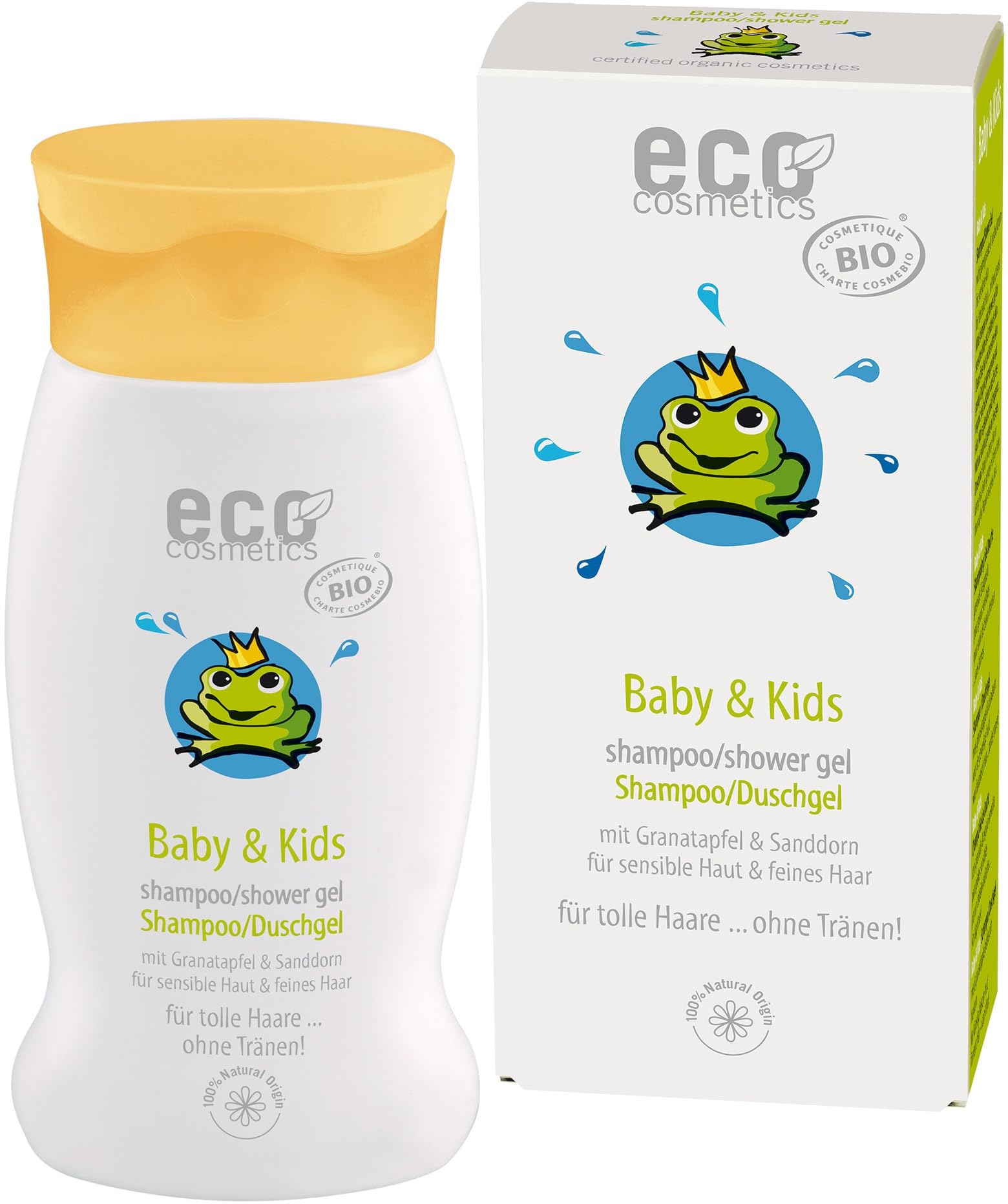 eco cosmetics Baby & Kids Shampoo & Duschgel (2 x 200 ml)