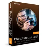 CyberLink PhotoDirector 2024 Ultra | Leistungsstarkes Bildbearbeitungsprogramm | Komplettes Fotostudio | Erstellt perpekte Fotocollage / Fotoshow / Panorama | Lichteffekte | GIF | Windows 10/11 [Box]
