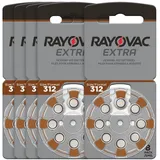 Rayovac Hörgerätebatterie Typ 312 180 mAh 40 St.