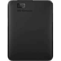 Western Digital WD ElementsTM Portable Festplatte, 1 TB Flash, extern, Schwarz