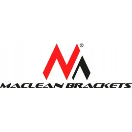 Maclean Brackets Maclean MC-481 Ultraflache Wandhalterung für 37-80" Flach & Curved Fernseher bis zu 75kg Max. VESA 600x400 Universal TV Halterung OLED QLED LCD LED Plasma