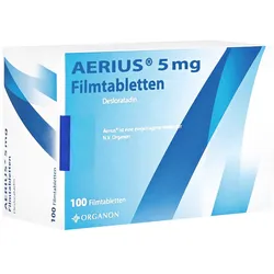 Aerius 5 mg Filmtabletten 100 St