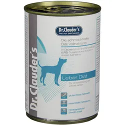 Dr. Clauder's LPD Leber Diät 400g Dosen Hundenassfutter Leber Diät 6x400g