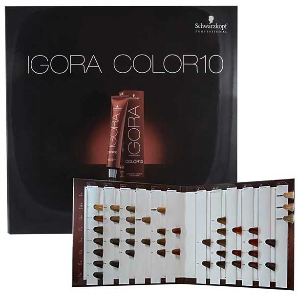 Schwarzkopf Farbkarte Igora Color10