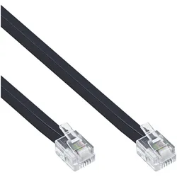 InLine Modularkabel RJ11 - Stecker / Stecker - 4adrig - 6P4C - 15m