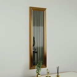 moebel17 Spiegel Boos 30x90cm Gold