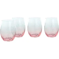 CreaTable Longdrinkglas Swirly Spring 0,36 l 4-tlg.