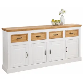 OTTO home Sideboard Selma 192 x 87 x 38 cm Weiß