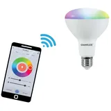 Omnilux LED PAR-30 RGB/WW/CW WiFi | Smarte WLAN-Lampe RGB+CCT, gesteuert via App, Alexa & Google Home