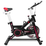 EVOLAND Heimtrainer für den Innenbereich, Profi-Heimtrainer, Fitnessfahrrad mit LCD-Display, Statische Stabilität Heimtrainer Fahrrad, Halterung für Wasserkocher, Verstellbarer Sitz