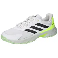 adidas Courtjam Control 3 Cloud White/Core Black/Lucid Lemon,