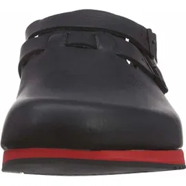 Birkenstock Kay Superlauf, WB, Naturleder, schwarz/rot, normal, Größe 41