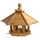 Luxus-Vogelhaus Vogelhaus Anflug Eichenholz