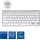Act AC5605 Tastatur Bluetooth AZERTY Belgisch Weiß (AC5605)