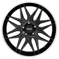 DOTZ Longbeach black/polished lip Alufelge schwarz