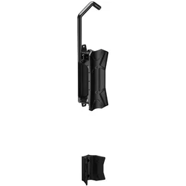 Maclean Brackets Fahrrad-Wandhalterung max. Tragkraft 35 kg, Neigungswinkel einstellbar, Stahl - Schwarz