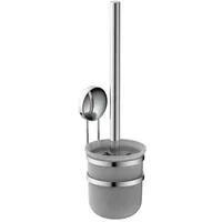 Eisl Wand-WC Bürstenhalter Chrom, zum Schrauben und Kleben