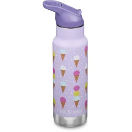 Klean Kanteen Isolierflasche lila/eiscremefarben 0,36 l