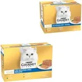 96 x 85 g Jumbopack Gourmet Gold + 24 x 85 g Mousse-Mix gratis! - Feine Pastete Mix II