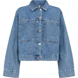 Soyaconcept Jeansjacke "SC-Dolores 2", Brusttaschen, für Damen, 2240 MEDIUM BLUE D, M