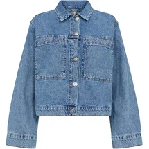 Soyaconcept Jeansjacke "SC-Dolores 2", Brusttaschen, für Damen, 2240 MEDIUM BLUE D, M