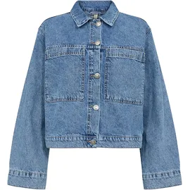 Soyaconcept Jeansjacke "SC-Dolores 2", Brusttaschen, für Damen, 2240 MEDIUM BLUE D, M