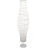 WIYETY Papier Stehlampe Lampenschirm: Nordischer Stil Stehlampen Lichtabdeckung, Papierschirm Standleuchte Schirm Ersatz, Minimalistischer Bodenschatten Ersatz für Wohnzimmer Schlafzimmer