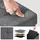 Songmics Sitztruhe LSF76GYZ dunkelgrau Stoff 110,0 cm