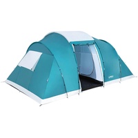 BESTWAY Zelt Weiß, Hellblau, Kunststoff, Glas, 280x200x490 cm, AZO-frei,
