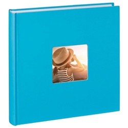 Hama Fotoalbum Jumbo Fotoalbum 30 x 30 cm, 100 Seiten, Album, Malibu blau